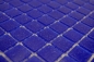 Preview: Schwimmbad Mosaik Fliese Poolmosaik Glasmosaik  Ultramarinblau Dunkelblau Spots