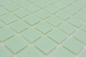 Preview: Schwimmbad Mosaik Fliese Poolmosaik Glasmosaik Hellgrün Pastell Grün Spots