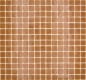 Preview: Piscine Mosaique Mosaique de verre Marron Spots - 10 tapis de mosaique