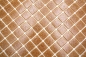 Preview: Piscine Mosaique Mosaique de verre Marron Spots - 10 tapis de mosaique