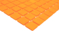 Preview: Schwimmbad Mosaik Fliese Poolmosaik Glasmosaik Hell Orange