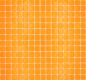 Preview: Schwimmbad Mosaik Fliese Poolmosaik Glasmosaik Hell Orange
