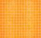 Preview: Schwimmbad Mosaik Fliese Poolmosaik Glasmosaik Hell Orange