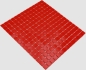 Preview: Mosaic pool optic glass red shiny - 10 mosaic sheets
