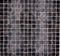 Preview: Mosaique de verre Carreau de mosaique noir cuivre iridescent