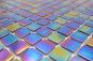 Preview: Azulejo de mosaico de vidrio Iridium Black Rainbow Flip Flop Colours - 240-WA48