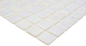 Preview: Mosaico in vetro bianco Iridium Classic