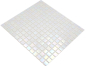 Preview: Mosaico in vetro bianco Iridium Classic