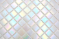 Preview: Mosaico in vetro bianco Iridium Classic