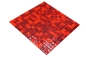 Preview: Glasmosaik Mosaikfliese Rot Dunkelrot Fliesenspiegel Wandverkleidung - 58-0009