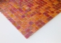 Preview: Mosaique carre mix rouge verre brillant