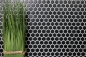 Preview: Mosaik Hexagon uni schwarz matt Keramik Hexagonoptik R9