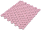 Preview: Mosaico de ceramica mosaico azulejo hexagono rosa mate antideslizante R10B azulejo backsplash mosaico estera - 11H-1111-R10