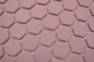 Preview: Keramikmosaik Mosaik Fliese Hexagon Kinkerrot Matt Rutschsicher R10B Fliesenspiegel Mosaikmatte - 11H-0900-R10