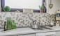 Preview: Mosaique Hexagon Mosaique de verre Pierre mix 3D gris clair Mix translucide aspect hexagonal mat