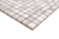 Preview: Jasba Agrob Buchtal Marble & More Mosaik Keramik Steinzeug carrara Optik white glänzend Mamoroptik Küche Bad Dusche JBMM23