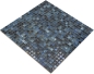 Preview: Jasba Agrob Buchtal Marble & More Mosaik Keramik Steinzeug labradorit blue glänzend Mamoroptik Küche Bad Dusche JBMM26