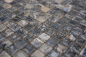 Preview: Jasba Agrob Buchtal Marble & More Mosaik Keramik Steinzeug illusion dark glänzend Mamoroptik Küche Bad Dusche JBMM28