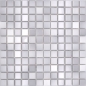 Preview: Jasba Agrob Buchtal Fresh Mosaik Keramik Steinzeug silver grey mix glänzend k.A. Küche Bad Dusche JBF219