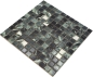 Preview: Jasba Agrob Buchtal Marble & More Mosaik Keramik Steinzeug verde alpi glänzend Mamoroptik Küche Bad Dusche JBMM21