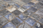 Preview: Jasba Agrob Buchtal Marble & More Mosaik Keramik Steinzeug illusion dark glänzend Mamoroptik Küche Bad Dusche JBMM22