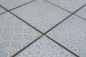 Preview: Mosaik Retrooptik Keramik Steinzeug country green glaenzend - 10 Mosaikblaetter