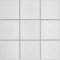 Preview: Mosaico retro in gres ceramico iceland white shiny - 10 fogli di mosaico