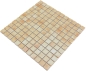 Preview: Mosaico cuadrado Laceo diseno ceramico beige aspecto mate