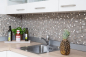 Preview: Mosaico in vetro pietra naturale avorio beige marrone argento backsplash di piastrelle - 91-0214 - Kopie