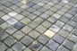 Preview: Natursteinmosaik Marmor grün matt Wand Boden Küche Bad Dusche - 38-15-407