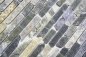 Preview: Naturstein Mosaikfliesen Marmor grün matt Wand Boden Küche Bad Dusche - 40-0407