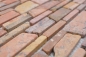 Preview: Mosaique Brickmosaik uni Rossoverona Marbre aspect maconnerie rouge mat