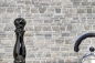 Preview: Mosaique Brickmosaik uni Grey Marbre aspect maconnerie gris mat