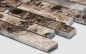 Preview: Mosaique en batonnets Marbre Mosaique en pierre naturelle Impala brun poli 40-1306