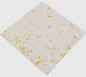 Preview: Splitface Cream Golden Marmor Sunny Parkett Optik 3D Natursteinwand Wandverkleidung 42-x3d63