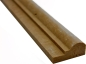 Preview: Bordure profilée en travertin antique Ogee1 Noce, noyer mat