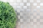 Preview: Mosaik Selbstklebend Quadrat metall Aluminium Metall Metalloptik silber glänzend