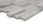 Mobile Preview: selbstklebender Wandverblender Steinwand Marmor Cream Beige Hell Fliesenspiegel Wandverblender - 200-0120