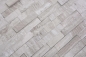 Mobile Preview: selbstklebender Wandverblender Steinwand Marmor Cream Beige Hell Fliesenspiegel Wandverblender - 200-0120