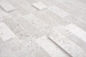 Mobile Preview: selbstklebende Mosaikmatte Steinwand Naturstein Grau Anthrazit Wandverblender Küche - 200-M32