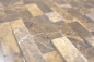 Mobile Preview: selbstklebende Mosaikmatte Steinwand Marmor Emparador Dunkelbraun Wandverblender Küche - 200-M52