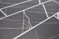 Mobile Preview: Wandpaneel Selbstklebende Mosaikmatte Vinyl Steinoptik schwarz weiss Carrara Optik Rechteckig