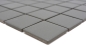 Preview: Mosaik Fliese Rutschhemmung grau metall Keramikmosaik Dusche Boden Wand 14-0222-R10
