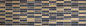 Preview: Baguettes de mosaique or noir mosaique de marbre 40-STN79