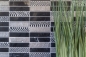 Preview: Baguettes de mosaique argent noir mosaique de marbre 40-STN89