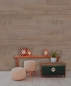 Preview: Revestimiento mural Panel autoadhesivo Woodland Rock gris NB efecto madera gris mate