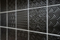 Preview: Mosaico quadrato Spirit in ceramica nera effetto retro opaco