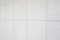 Preview: Mosaico quadrato Spirit in ceramica bianca effetto retro opaco