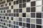 Preview: Mosaico ceramico Mosaico ceramico negro plata gris antracita 18-0317 - Kopie