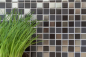Preview: Mosaico ceramico Mosaico ceramico negro plata gris antracita 18-0317 - Kopie